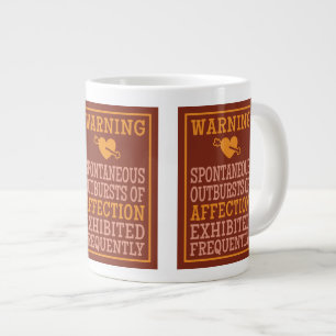 Grande Tasse Éclats de bouchons d'affection