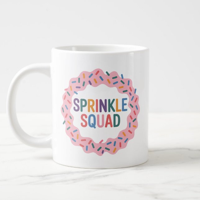 Grande Tasse Écrasage | Saupoudrer bébé (Gauche)