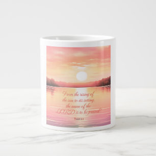 Grande Tasse Écriture Psaume 113:3