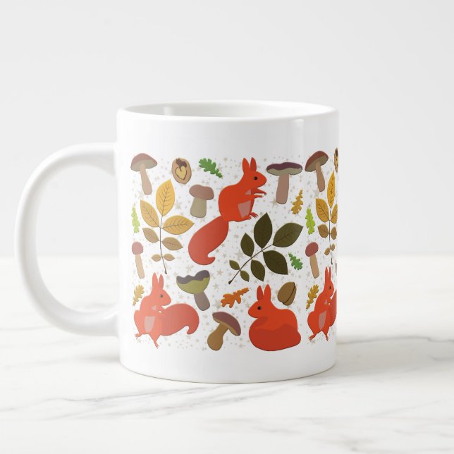 Grande Tasse Écureuil (Gauche)