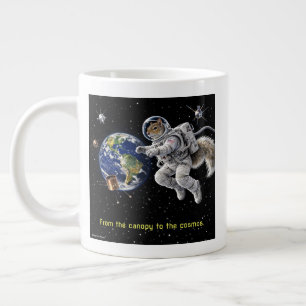 Grande Tasse Écureuil dans l'espace
