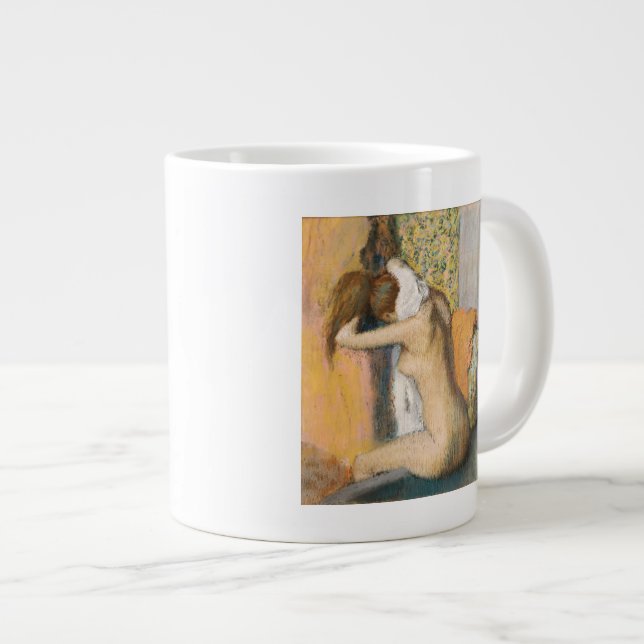 Grande Tasse Edgar Degas| Après le bain, la femme pleure le cou (Devant droit)