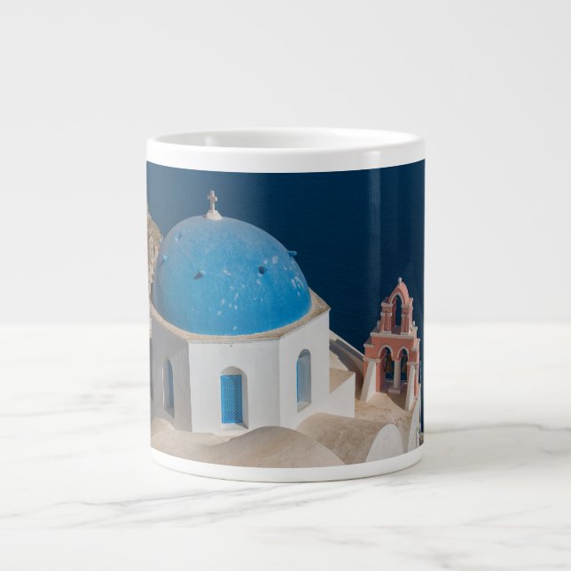 Grande Tasse Église sur l'île de Santorin, Grèce (Devant)