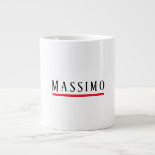 Grande Tasse Élégant Classique Minimaliste Professionnel Simple