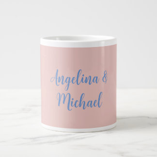 Grande Tasse Élégant stylish tendance Unique Noms Calligraphie