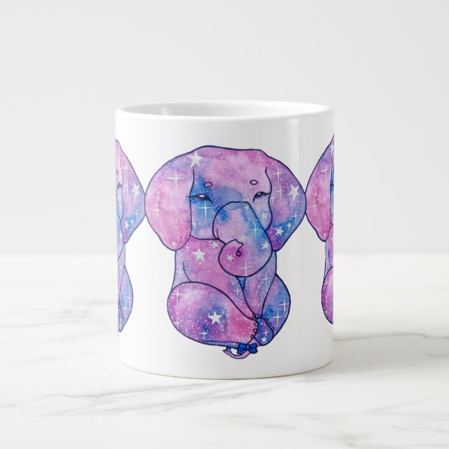 Grande Tasse Éléphant nommé Acorn (Devant)