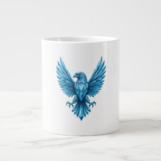 Grande Tasse Emblème d'aigle de cristal - Symbole de liberté et