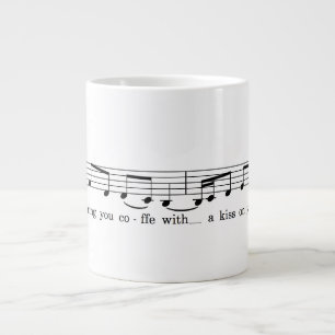 Grande Tasse Embrasse-toi sur ta tête