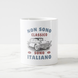 Grande Tasse "Embrassez votre fierté italienne avec style! Cett