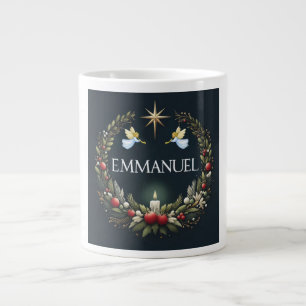 Grande Tasse Emmanuel Christmas angels