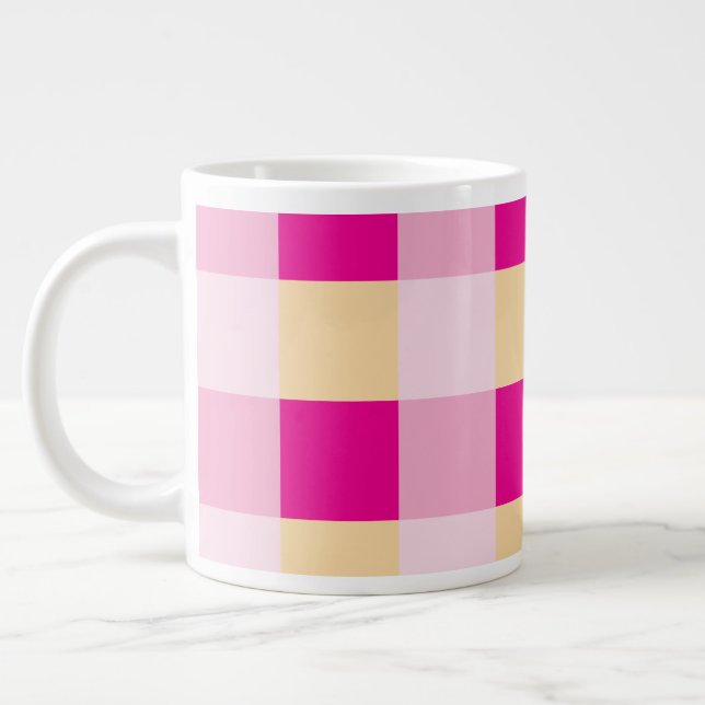 Grande Tasse en vichy Motif (Gauche)