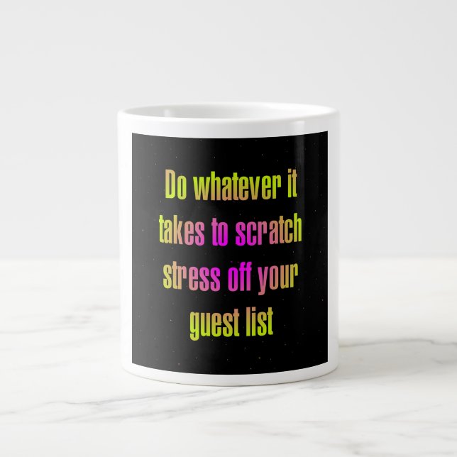 Grande Tasse Encouragement Quote # 21 (Devant)