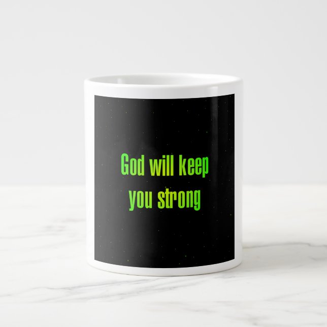 Grande Tasse Encouragement Quote # 84 (Devant)