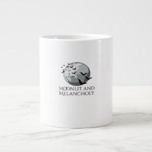 Grande Tasse Encre de Whimsigoth - Forêts mystiques, Lunes et M