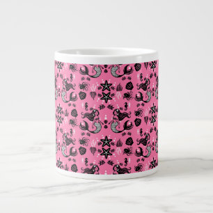 Grande Tasse Enfants Sirène Rose