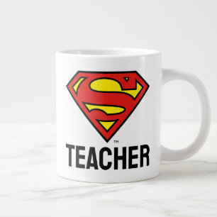 Grande Tasse Enseignant Superman S-Shield Logo Superman