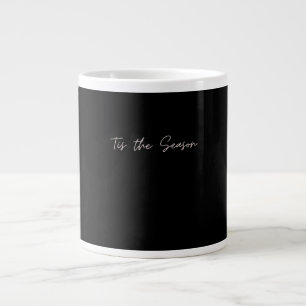 Grande Tasse Enseigne néon C'est la saison