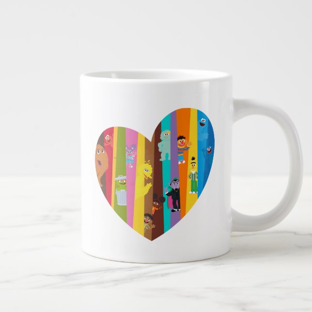 Grande Tasse Ensemble Coeur (Droite)