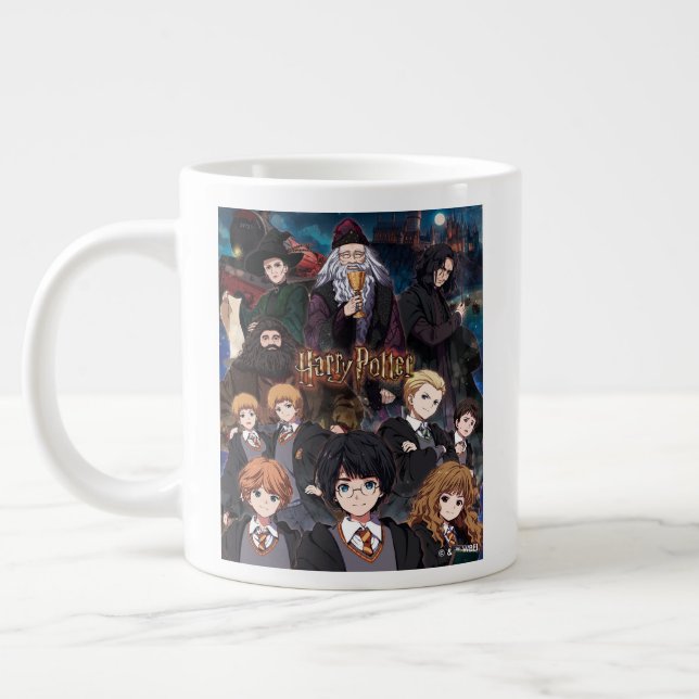 GRANDE TASSE ENSEMBLE DE SCÈNE ANIMÉE HARRY POTTER™ (Gauche)