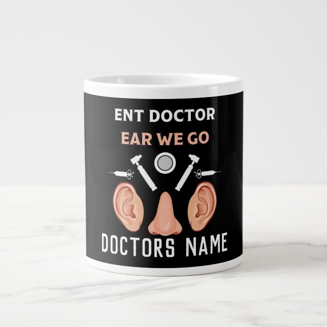 Grande Tasse ENT Otolaryngologie Otorhinolaryngologue (Devant)