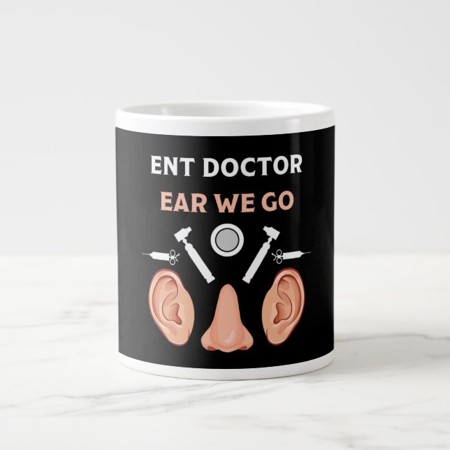 Grande Tasse ENT Otolaryngologie Otorhinolaryngologue (Devant)