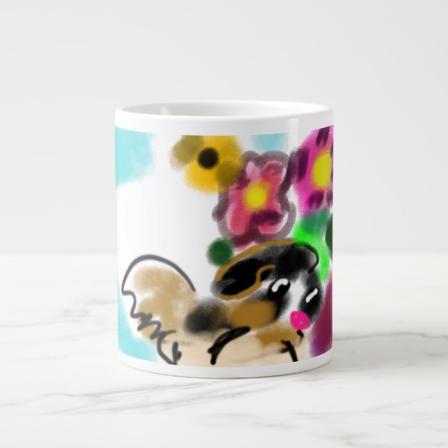 Grande Tasse Épagneul King charles  (Devant)