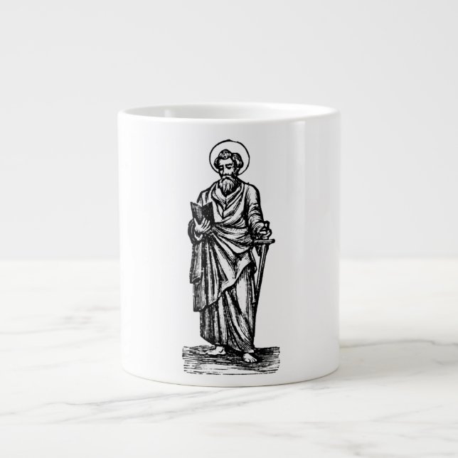 Grande Tasse Épée de l'Esprit Saint Paul Art (Devant)
