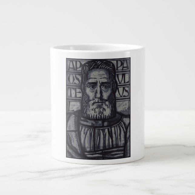 Grande Tasse Épée de l'Esprit Saint Paul Art Graphique Sacré (Devant)