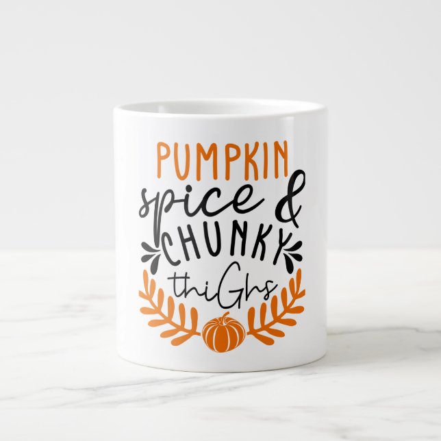 Grande Tasse Épice citrouille (Devant)