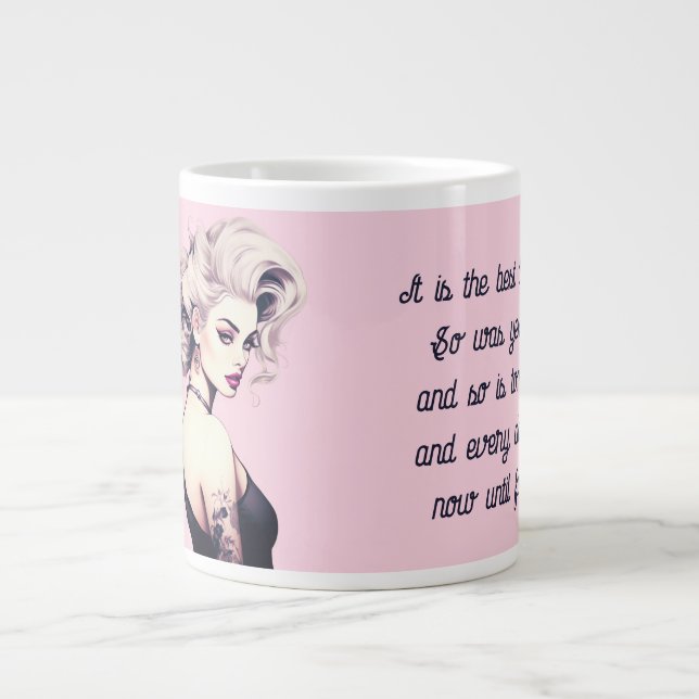 Grande Tasse Épingle inspirée par Barbie (Devant)