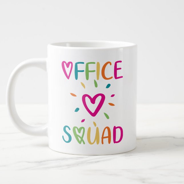 Grande Tasse Équipe du bureau de jour des administrateurs (Gauche)