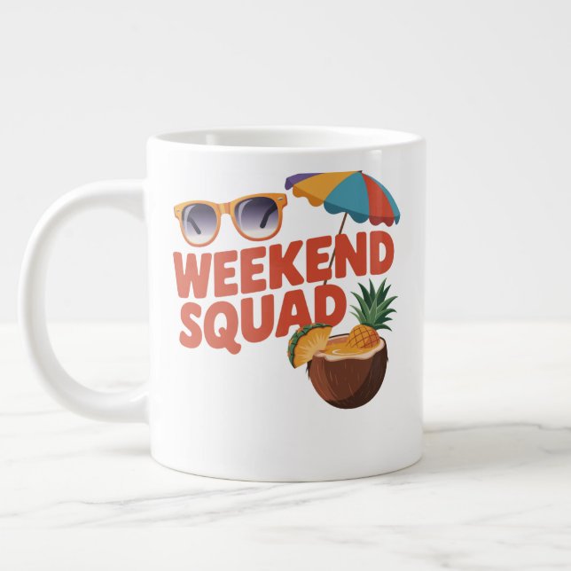 Grande Tasse Équipe du week-end (Gauche)