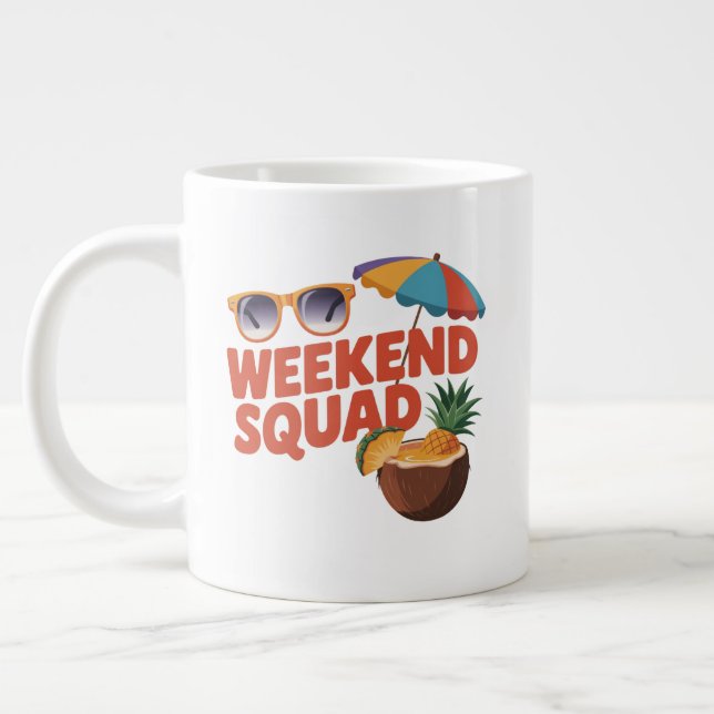 Grande Tasse Équipe du week-end (Gauche)