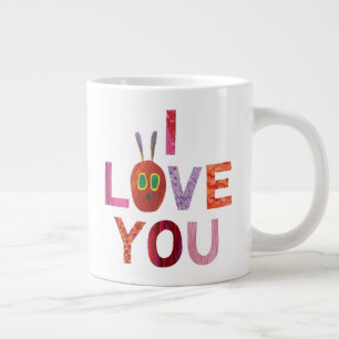 Grande Tasse Eric Carle   Caterpillar I Love You