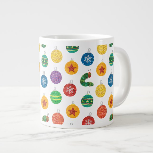 Grande Tasse Eric Carle | Caterpillar Motif de Noël (Devant droit)