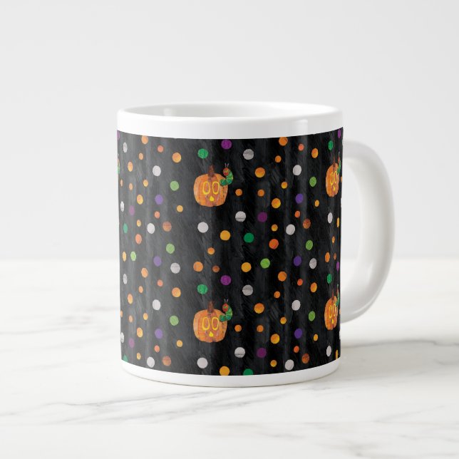 Grande Tasse Eric Carle | Halloween Polka Motif (Devant droit)