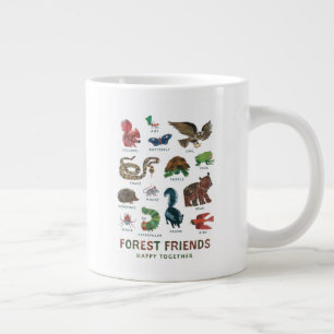 Grande Tasse Eric Carle   Les amis de la forêt heureux ensemble