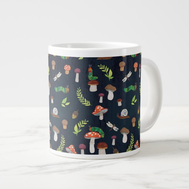 Grande Tasse Eric Carle | Motif Bugs et Champignons (Devant droit)