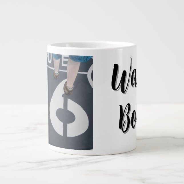 Grande Tasse Errer audacieusement (Devant)
