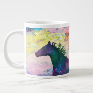 Grande Tasse Esprits de chevaux sauvages NOUS SOMMES LA TERRE