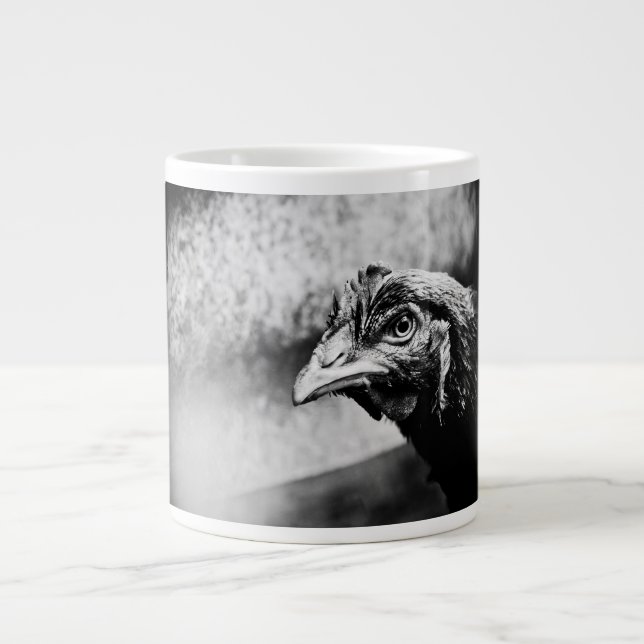 Grande Tasse esprits et poulets (Devant)