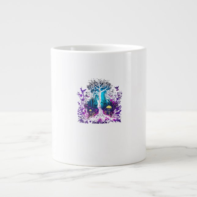 Grande Tasse Esthétique Fey Gothique Emo Goblincore  Graphique  (Devant)