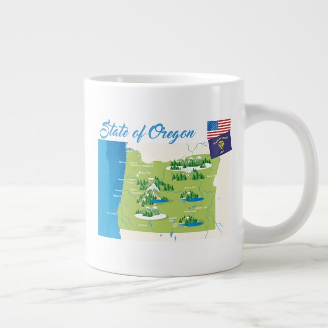 Grande Tasse État de l'Oregon (Droite)