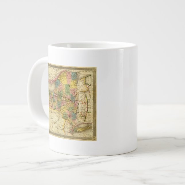 Grande Tasse État de New York par DH Burr (Devant gauche)