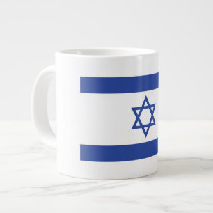 Grande Tasse Etat d'Israël Drapeau, Étoile de David Juifs