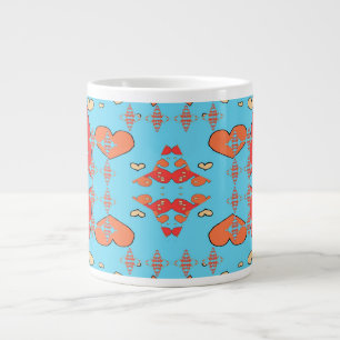 Grande Tasse Étincelles de cœurs