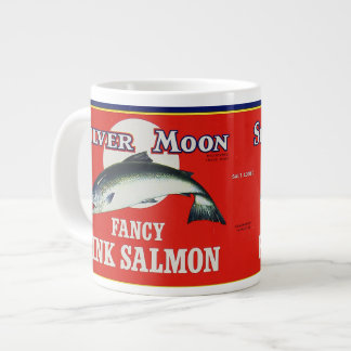 Grande Tasse étiquette canadien saumon pour saumon en conserve