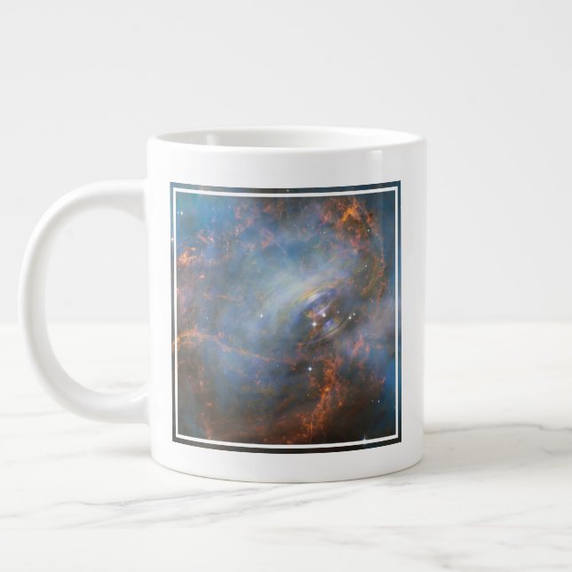 Grande Tasse Étoile Centrale De Neutron Dans La Nebula Du Crabe (Gauche)