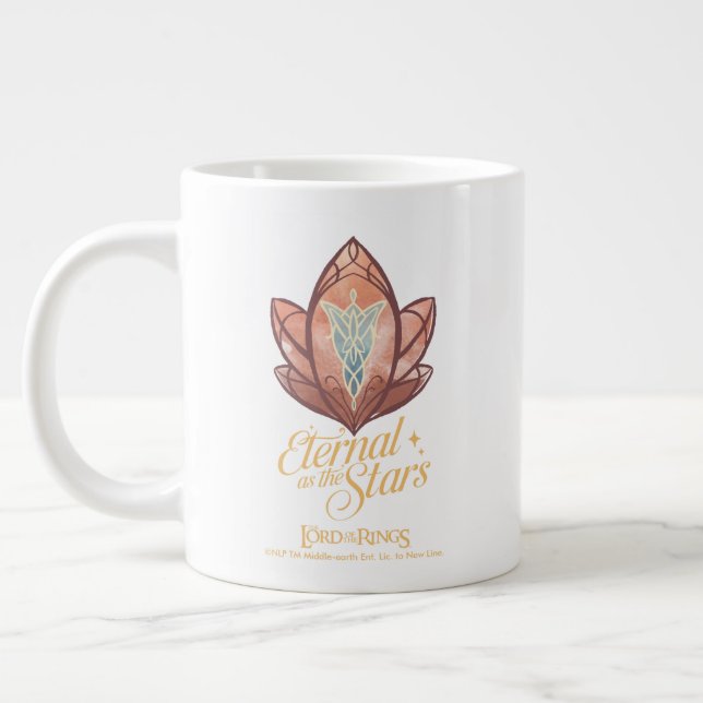 Grande Tasse Étoile du Soir Éternelle comme les Étoiles Graphiq (Gauche)