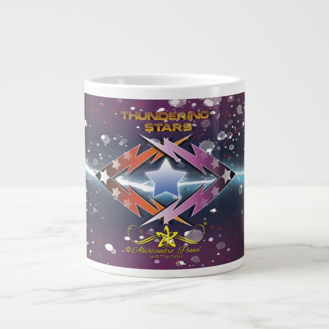 Grande Tasse Étoiles de tonnerre (Devant)